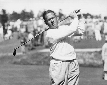 Golf Legend BOBBY JONES Glossy 8x10 or 11x14 Photo Amateur Golfer Print Swing Poster