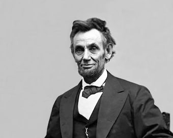 16th US President ABRAHAM LINCOLN Glossy 8x10 or 11x14 Photo Print United States Poster