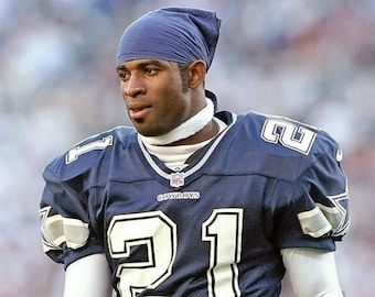 Hall of Famer DEION SANDERS Glossy 8x10 or 11x14 Photo Dallas Cowboys Print Football Poster HOF 2011