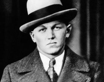 Criminal Mobster BABY FACE NELSON Glossy 8x10 or 11x14 Photo Print Bank Robber Poster
