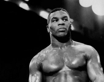 Heavyweight Champion MIKE TYSON Glossy 8x10 or 11x14 Photo Print Boxing Superstar Poster