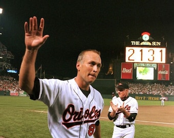 Hall of Famer CAL RIPKEN JR Glossy 8x10 or 11x14 Photo Baltimore Orioles Print '2131 Games' Poster