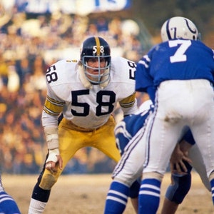 Football Legend JACK LAMBERT Glossy 8x10 Photo Pittsburgh Steelers Print Football Poster HOF 90