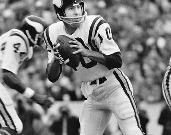 Minnesota Vikings FRAN TARKENTON Glossy 8x10 or 11x14 Photo Print Football Poster HOF 86