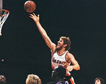 Basketball Legend BILL WALTON Glossy 8x10 or 11x14 Photo Portland Trail Blazers Print Baseball Poster HOF 93
