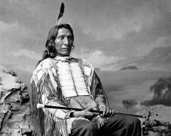 Sioux CHIEF RED CLOUD Glossy 8x10 or 11x14 Photo Print Native American Poster