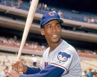Baseball Legend ERNIE BANKS Glossy 8x10 or 11x14 Photo Chicago Cubs Print Baseball Poster HOF 77