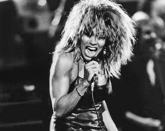 Famous Singer TINA TURNER Glossy 8x10 or 11x14 Photo Print Celebrity Poster
