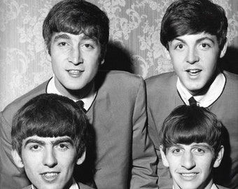 Famous Rock and Pop Band BEATLES Glossy 8x10 or 11x14 Photo Singers Print Celebrity Poster