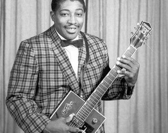 Famous Rock Guitarist BO DIDDLEY Glossy 8x10 or 11x14 Photo Singer Print Celebrity Poster