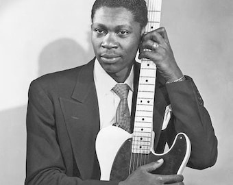 Blues Singer B.B. KING Glossy 8x10 or 11x14 Photo Music Legend Print Guitarist Poster