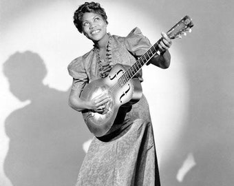 Blues Singer SISTER ROSETTA THARPE Glossy 8x10 or 11x14 Photo Gospel Music Print Guitarist Poster
