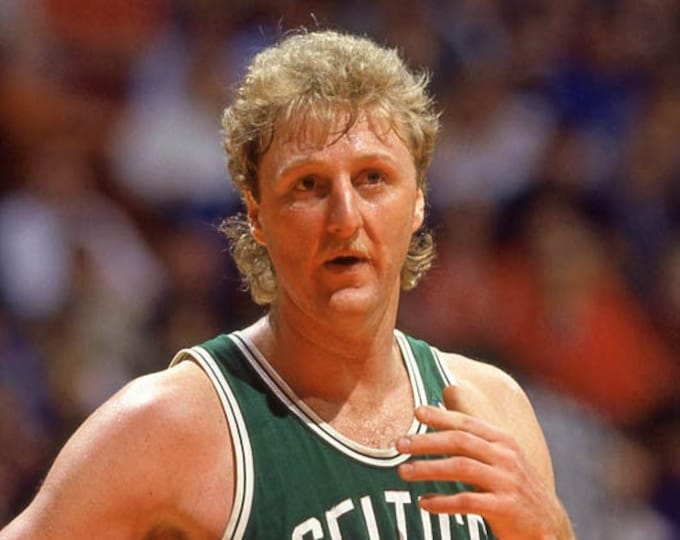 Featured listing image: Basketball Legend LARRY BIRD Glossy 8x10 or 11x14 Photo Boston Celtics Print Baseball Poster HOF 98