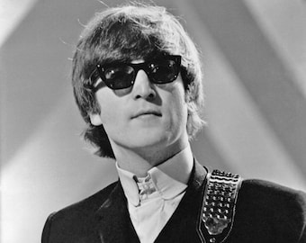 Famous Rock and Pop Singer JOHN LENNON Glossy 8x10 or 11x14 Photo The Beatles Print Celebrity Poster