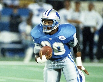 Detroit Lions BARRY SANDERS Glossy 8x10 or 11x14 Photo Print Football Poster HOF 2004
