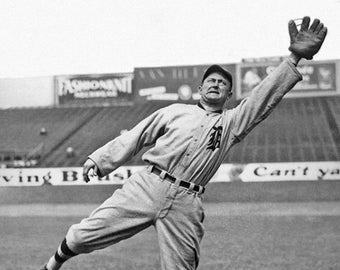 Baseball Legend TY COBB Glossy 8x10 or 11x14 Photo Detroit Tigers Print Baseball Poster HOF 36