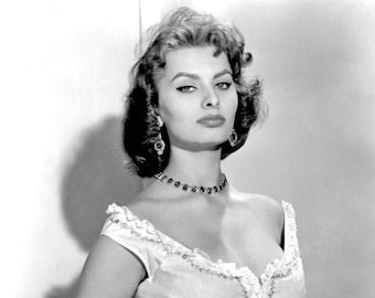 Famous Celebrity SOPHIA LOREN Glossy 8x10 or 11x14 Photo Film Actress Print Hollywood Model Poster