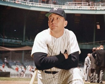 Baseball Legend MICKEY MANTLE Glossy 8x10 or 11x14 Photo New York Yankees Print Baseball Poster HOF 74