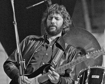 Famous Rock Guitarist ERIC CLAPTON Glossy 8x10 or 11x14 Photo Singer Print Celebrity Poster