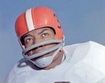 Cleveland Browns JIM BROWN Glossy 8x10 Photo Print Football Poster HOF 71