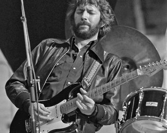 Famous Rock Guitarist ERIC CLAPTON Glossy 8x10 or 11x14 Photo Singer Print Celebrity Poster