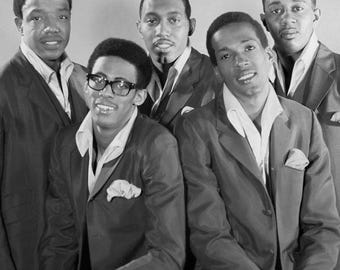 Famous Soul Singers THE TEMPTATIONS Glossy 8x10 or 11x14 Photo Motown Print R&B Poster