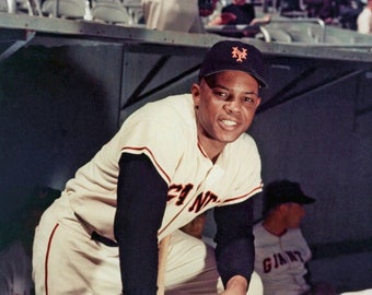 Baseball Legend WILLIE MAYS Glossy 8x10 or 11x14 Photo New York Giants Print Baseball Poster HOF 79