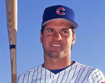 Baseball Legend RYNE SANDBERG Glossy 8x10 or 11x14 Photo Chicago Cubs Print Baseball Poster HOF 2005