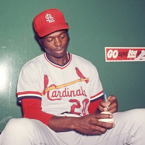 Baseball Legend LOU BROCK Glossy 8x10 or 11x14 Photo St. Louis Cardinals Print Hall of Fame Poster HOF 85