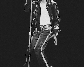 King of Pop Singer MICHAEL JACKSON Glossy 8x10 Photo Print Music Celebrity Poster