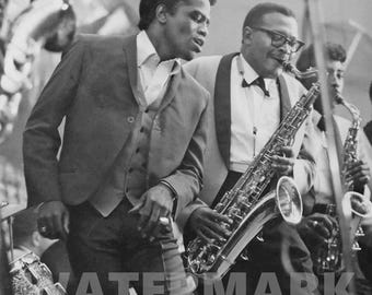 James Brown 8x10 Glossy Concert Photo, Godfather of Soul Print