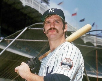 1973 Baseball Star THURMAN MUNSON Glossy 8x10 or 11x14 Photo New York Yankees Print Poster