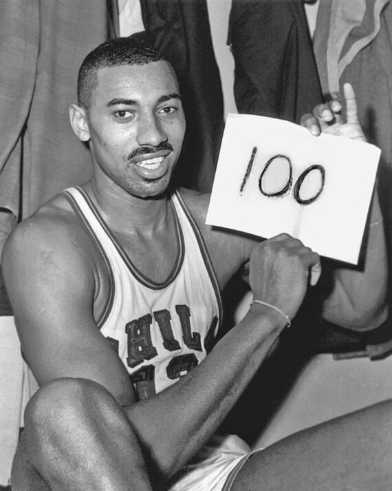 thumbnail image 2 of Bill Russell & Wilt Chamberlain 8x10 Glossy Photo – NBA Legends Print 2 of 6