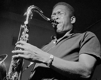 Jazz Saxophonist JOHN COLTRANE Glossy 8x10 or 11x14 Photo Music Legend Print Poster