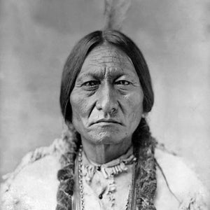 Póster nativo americano con impresión fotográfica brillante de 1885 CHIEF SITTING BULL de 8 x 10 o 11 x 14