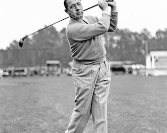 1940 Golf Legend WALTER HAGEN Glossy 8x10 or 11x14 Photo Pro Golfer Print Swing Poster