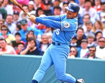 Baseball Legend GEORGE BRETT Glossy 8x10 or 11x14 Photo Kansas City Royals Print Baseball Poster HOF 99