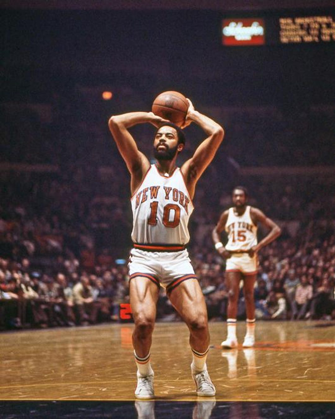 Basketball Legend WALT FRAZIER Glossy 8x10 or 11x14 Photo New York - How Old Is Walt Frazier? A Look Back At The Knicks Legend's Prime