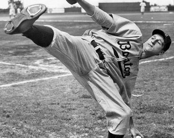 Baseball Legend WARREN SPAHN Glossy 8x10 or 11x14 Photo Boston Braves Print Baseball Poster HOF 73