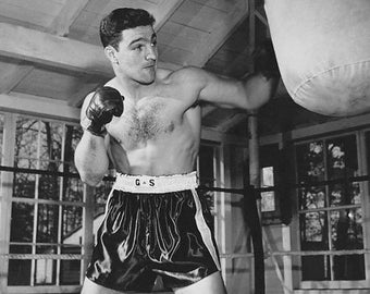 Heavyweight Champion ROCKY MARCIANO Glossy 8x10 or 11x14 Photo Print Boxing Legend Poster