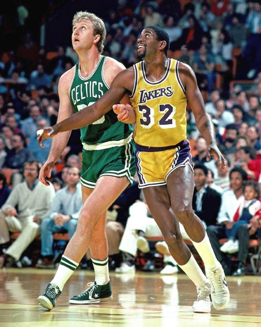 Magic Johnson & Larry Bird 8x10 Glossy Photo – NBA Legends, #2