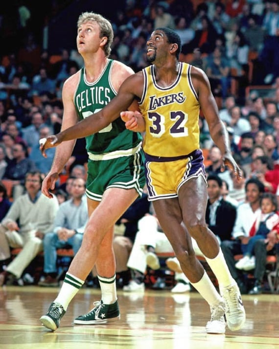 Larry Bird 1980's Basketball Shorts 1984 Star Larry Bird 1980