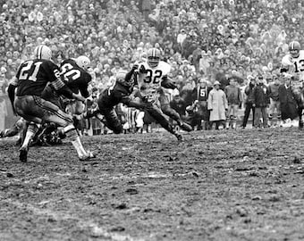 Cleveland Browns JIM BROWN Glossy 8x10 or 11x14 Photo Print 1965 NFC Championship Game Poster