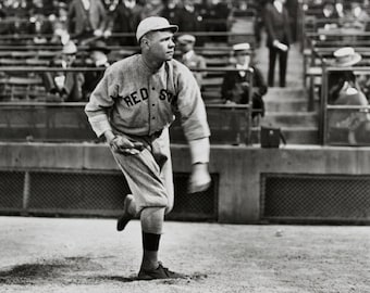 Baseball Legend BABE RUTH Glossy 8x10 or 11x14 Photo Boston Red Sox Print Baseball Poster HOF 36