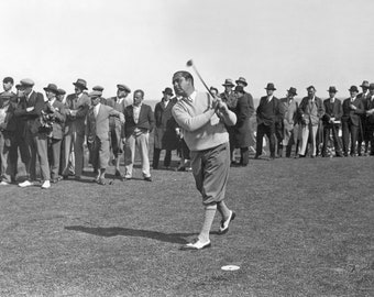 1928 Golf Legend WALTER HAGEN Glossy 8x10 or 11x14 Photo Pro Golfer Print Swing Poster