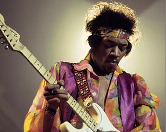 Famous Rock Guitarist JIM HENDRIX Glossy 8x10 or 11x14 Photo Singer Print Celebrity Poster