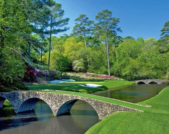 12th Hole at the MASTERS Glossy 8x10 or 11x14 Photo Augusta National Golf Course Print
