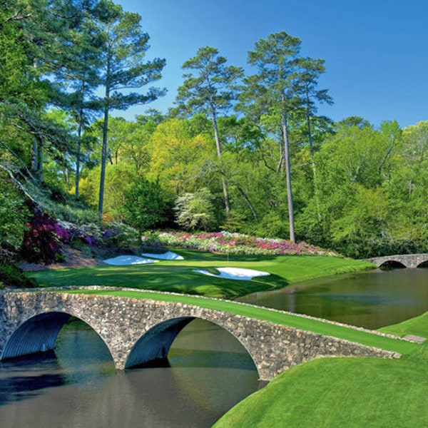 12th Hole at the MASTERS Glossy 8x10 or 11x14 Photo Augusta National Golf Course Print