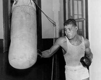Famous Boxer JOE LOUIS Glossy 8x10 or 11x14 Photo Heavyweight Champion Print Boxing Poster