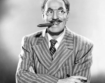 Celebrity Icon GROUCHO MARX Glossy 8x10, 11x14 or 16x20 Photo Comedian Print Hollywood Actor Poster
